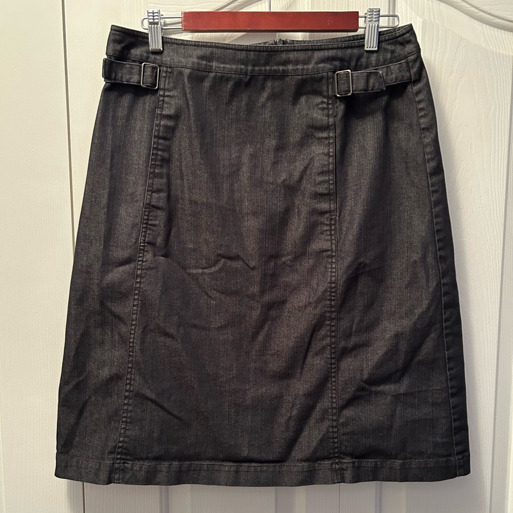 Jacob Charcoal A-line Skirt